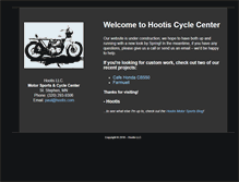 Tablet Screenshot of hootis.com